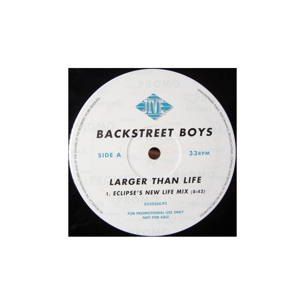 Backstreet Boys ‎– Larger Than Life (TEMAZO!)