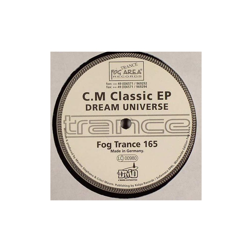 CM ‎– Classic EP (Dream Universe)