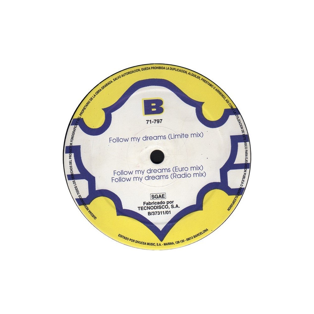 Sirago Feat Chumi DJ - Follow My Dreams (LIMITE RECORDS¡¡)