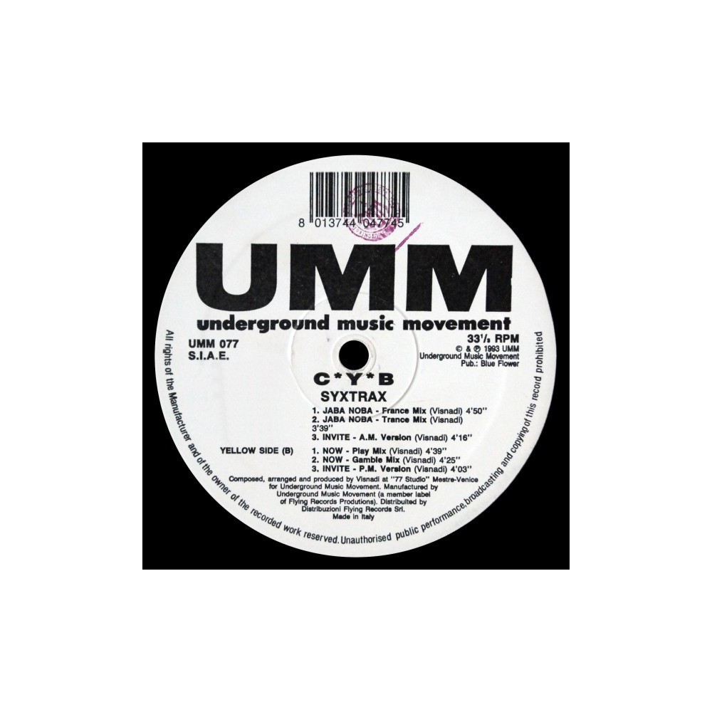 CYB – Syxtrax (CLASICO REMEMBER¡¡)