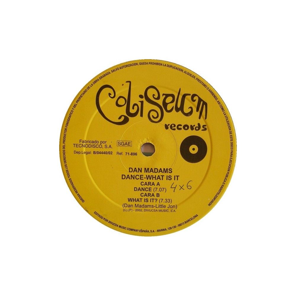 Dan Madams – Dance / What Is It