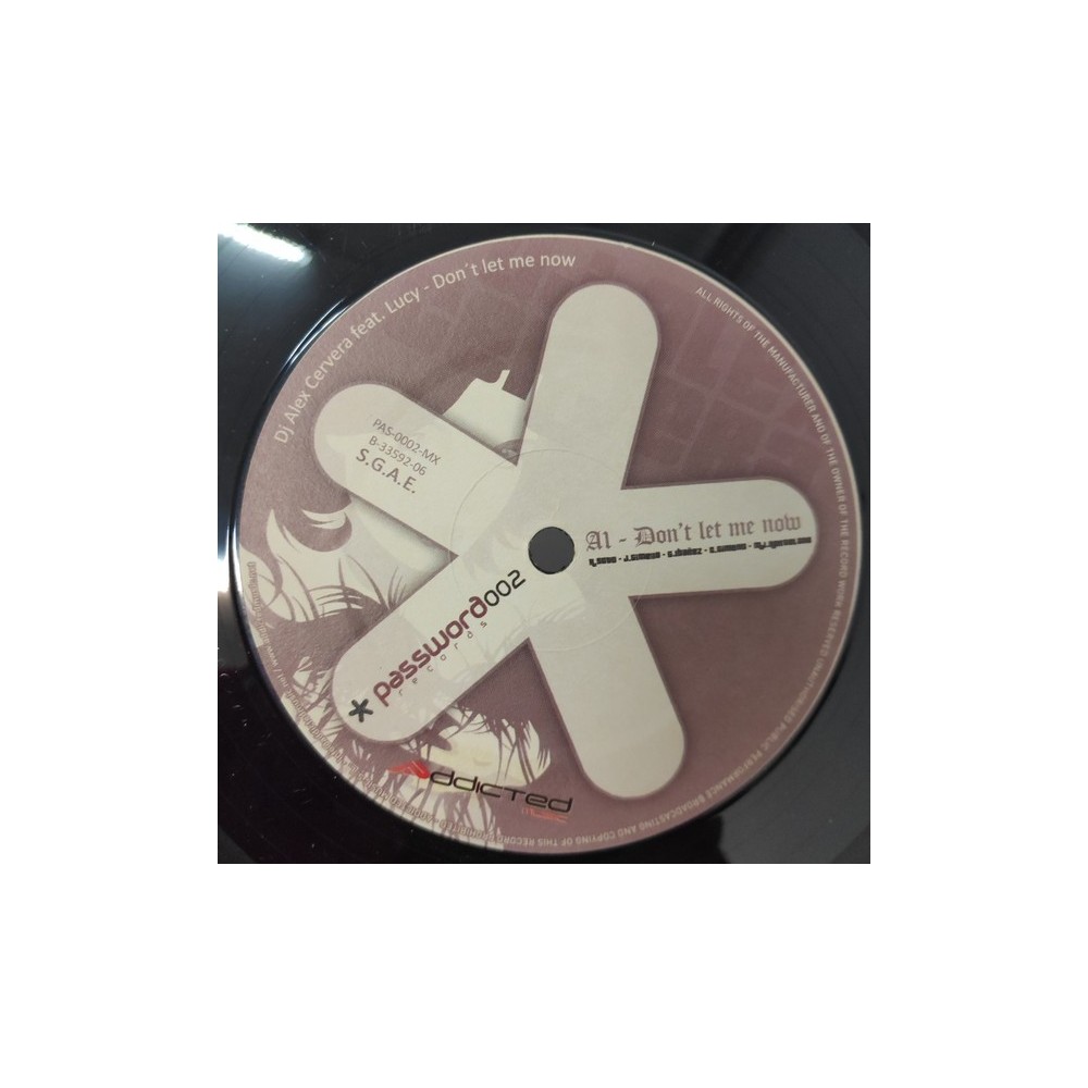 DJ Alex Cervera Feat Lucy - Don't Let Me Now