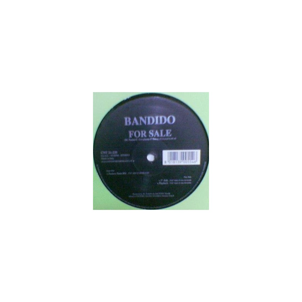 Bandido - For Sale (COPIA IMPORT,TEMAZO ITALO¡¡)