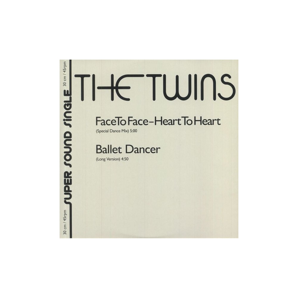 The Twins ‎– Face To Face - Heart To Heart (DISCORING RECORDS)