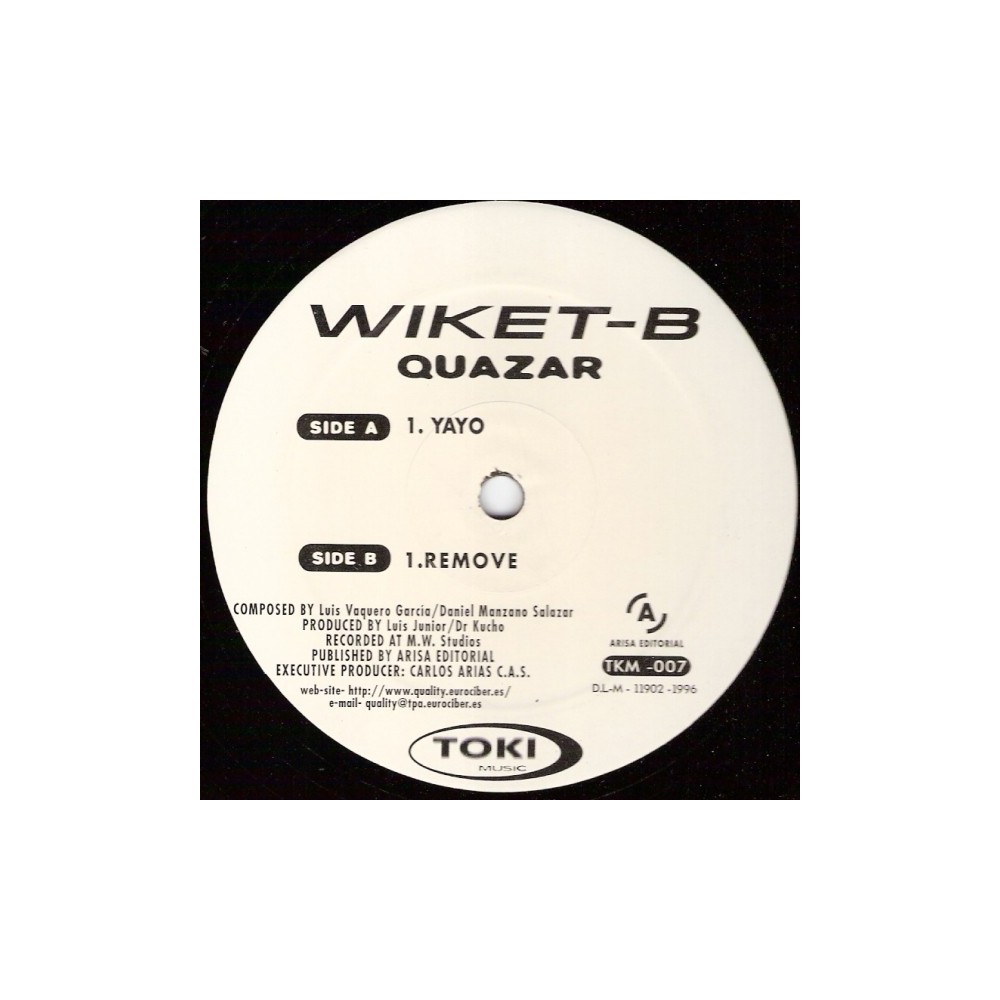 Wiket B - Quazar(2 MANO,BASES REMEMBER¡¡)