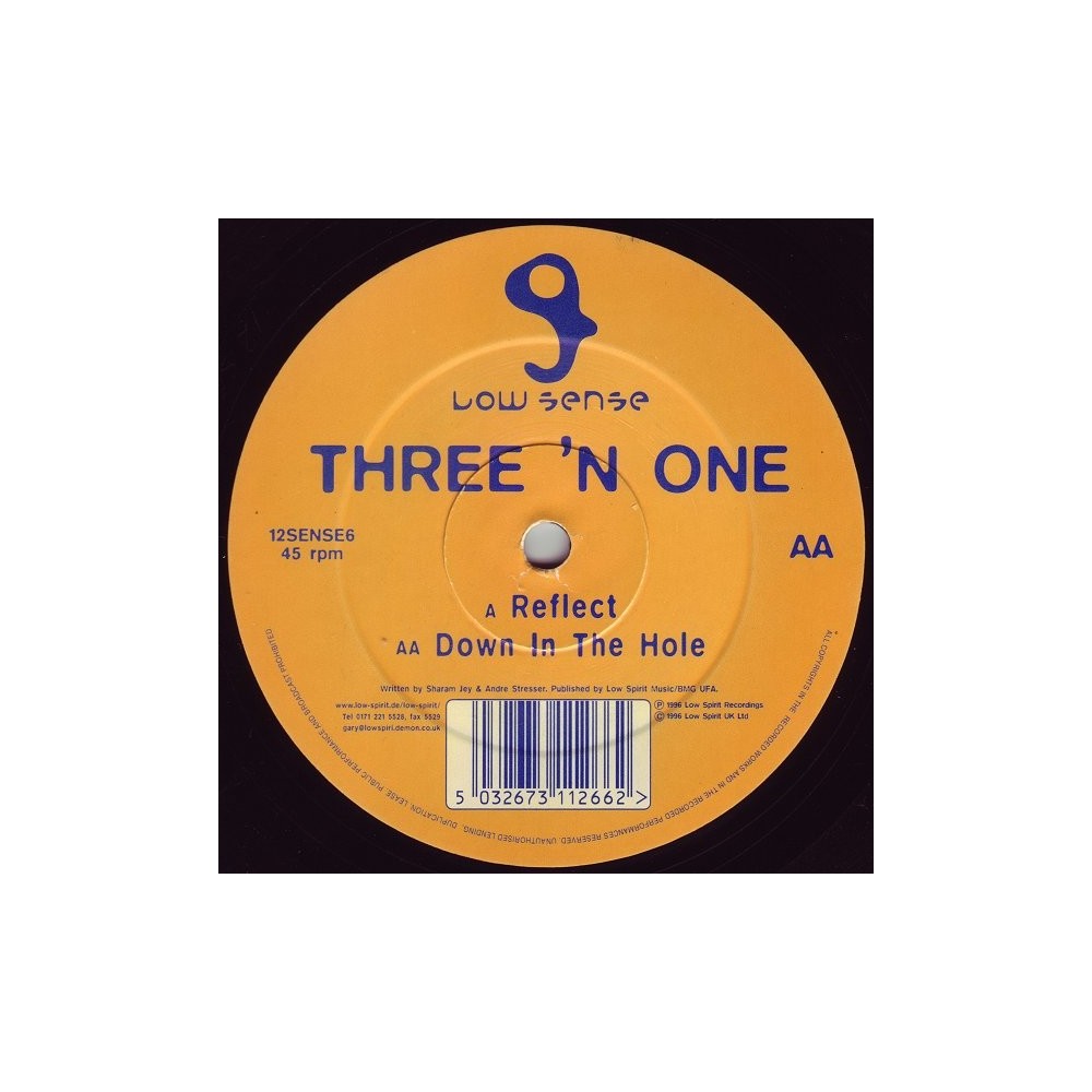 Three 'N One – Reflect / Down In The Hole