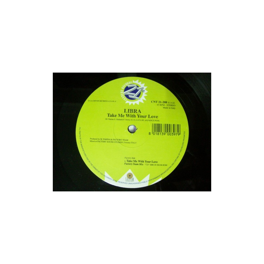 Libra – Take Me With Your Love