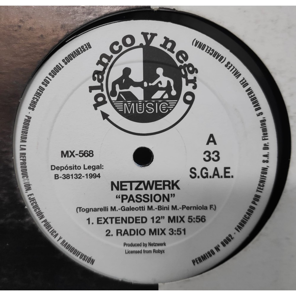 Netzwerk - Passion (BLANCO Y NEGRO)