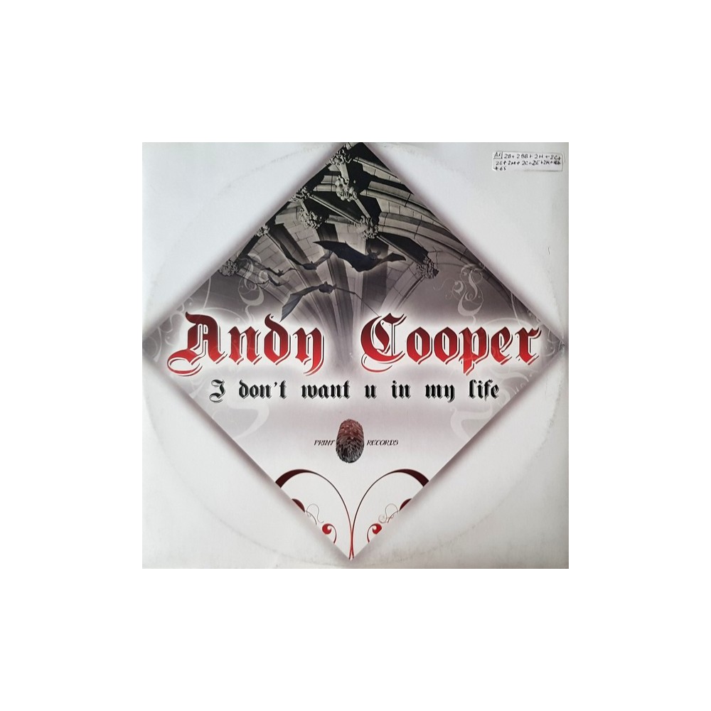 Andy Cooper - I Don't Want U In My Life (CANTADO + BASE TECHNO¡¡  PRODUCIDO POR DJ RAI)