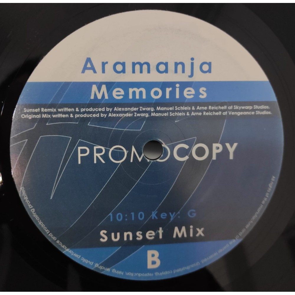 Aramanja – Memories (MELODIA DJ NAPO, FINA FNA¡¡)