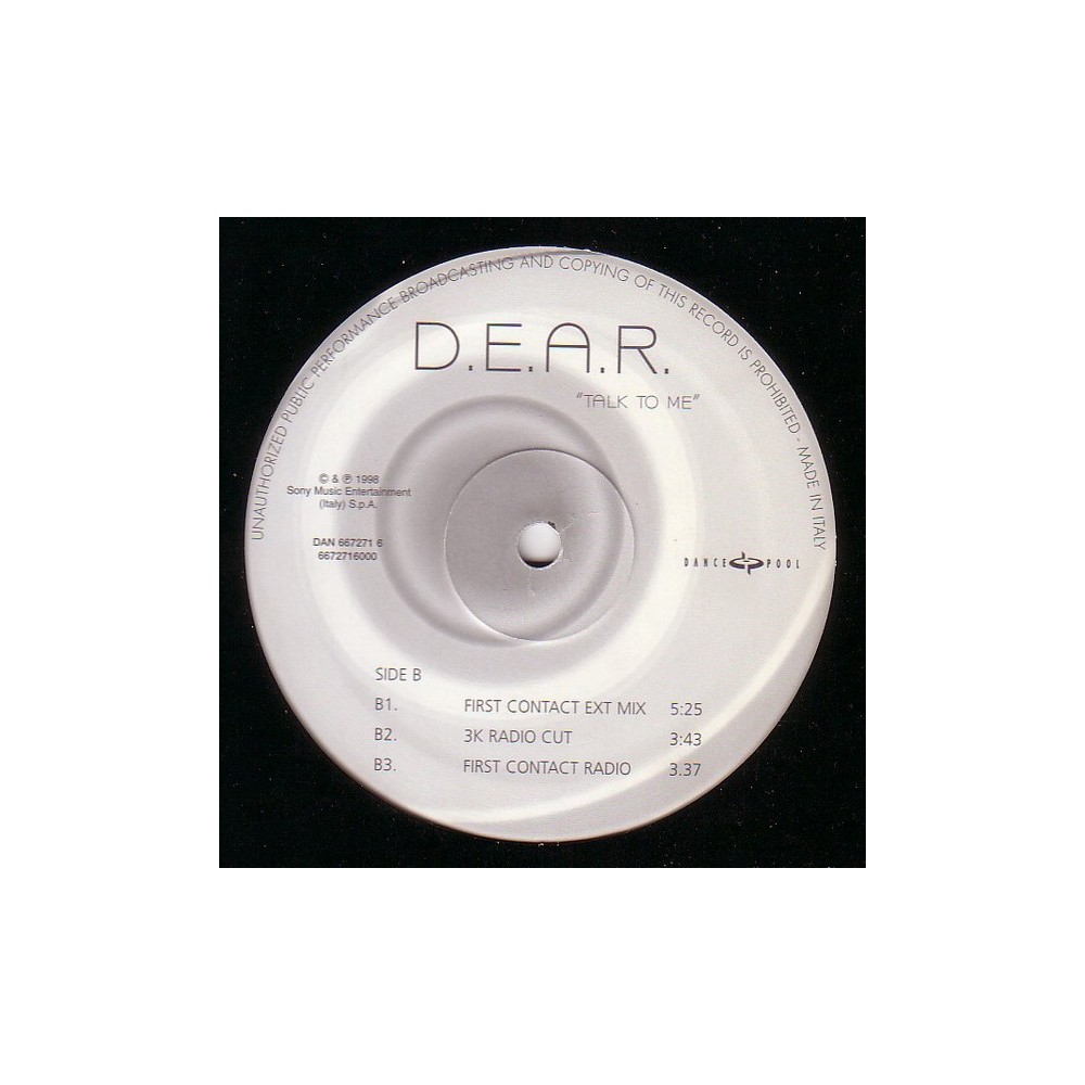 DEAR - Talk To Me