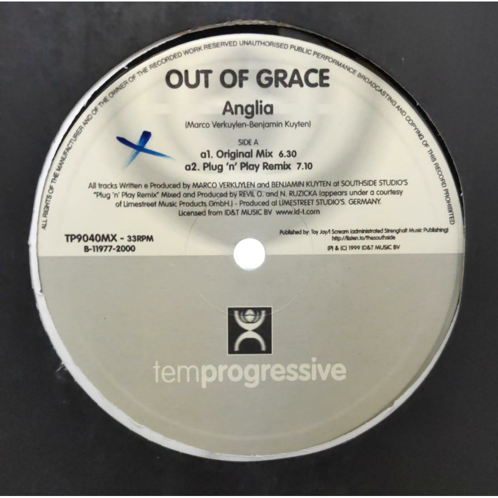 Out Of Grace - Anglia(DISCO ORIGINAL¡¡  CLASICAZO¡¡)