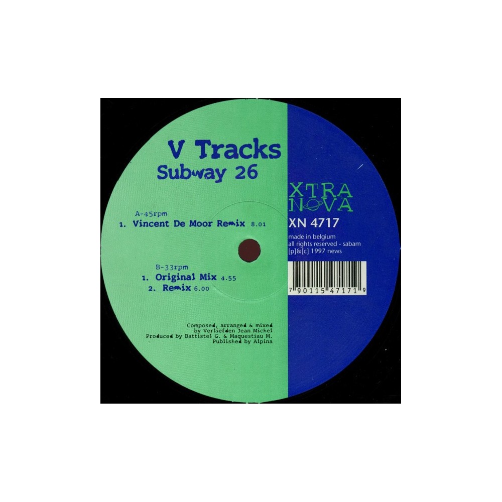 V-Tracks ‎– Subway 26