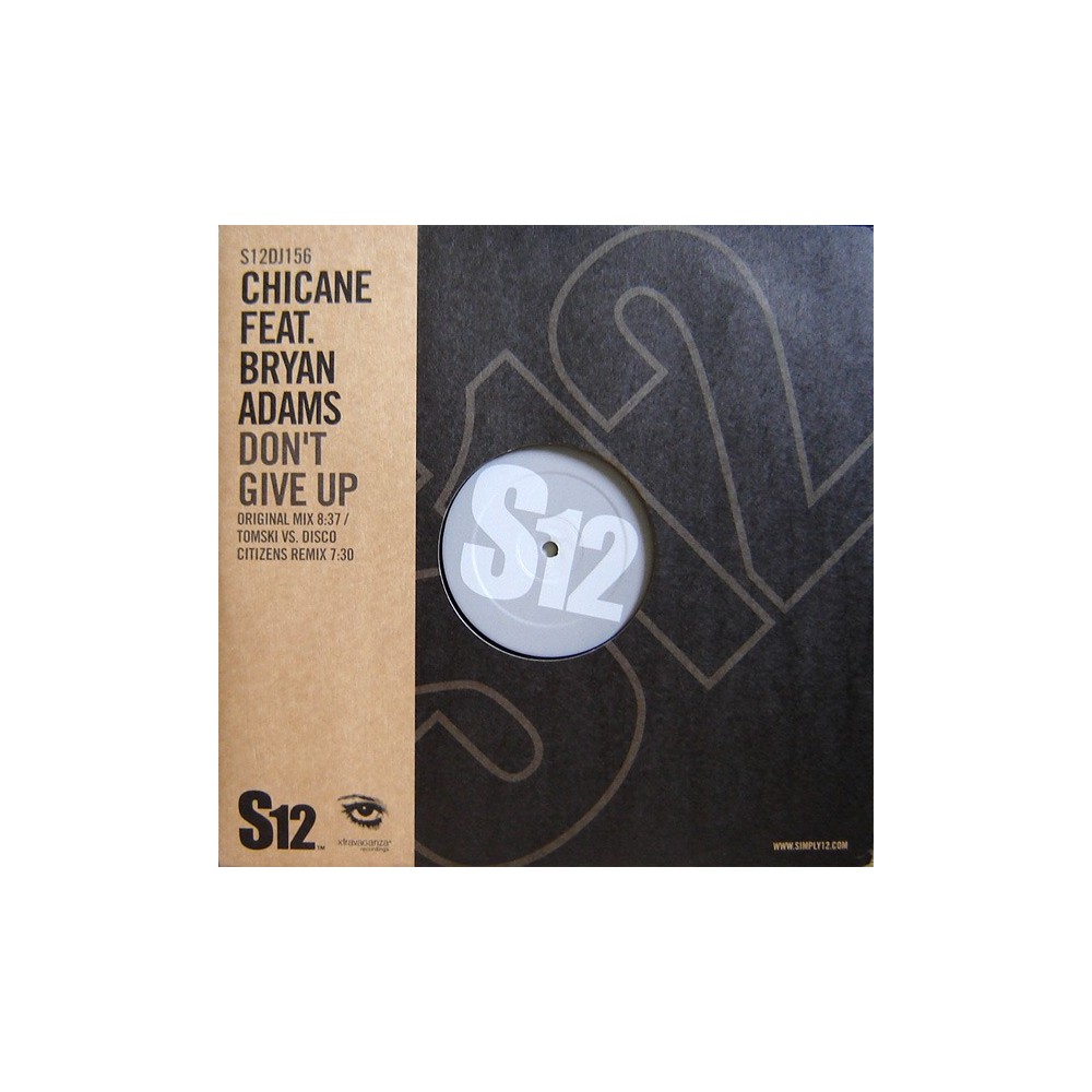 Chicane Featuring Bryan Adams - Don't Give Up(REPOSICIÓN¡¡ SELLO S21)