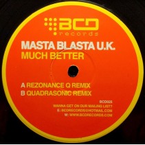 Masta Blasta U.K. ‎– Much Better