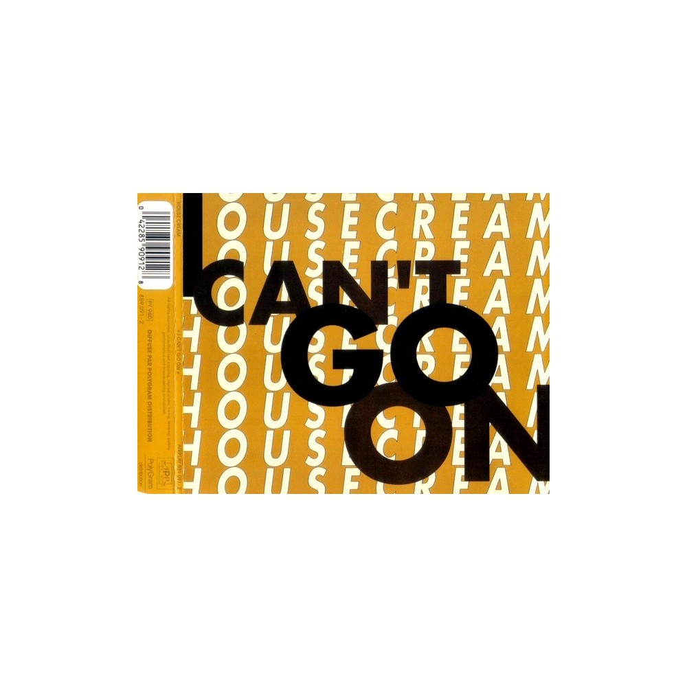 Housecream - I Can't Go On(2 MANO,NUEVECITO¡¡)