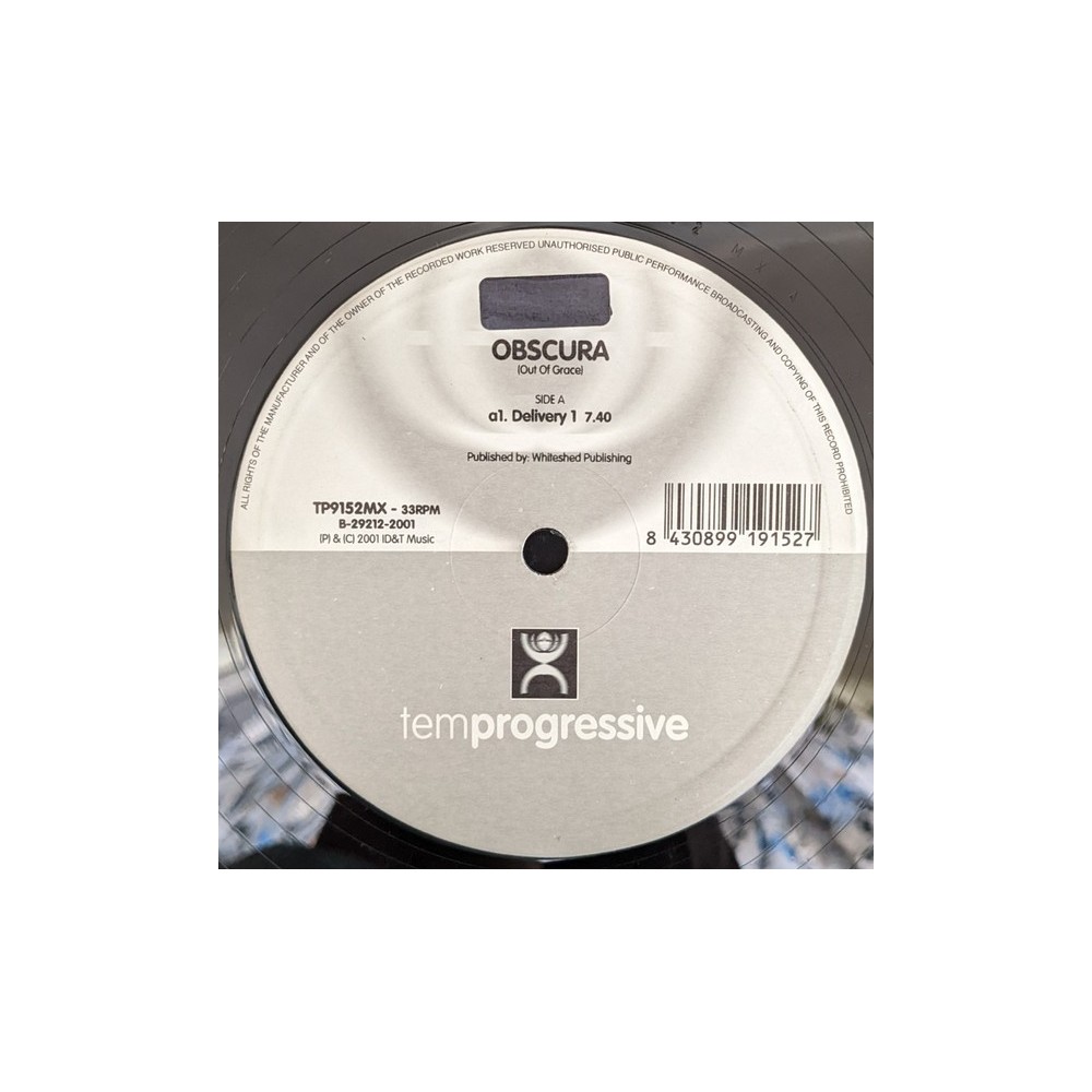Out Of Grace ‎– Obscura