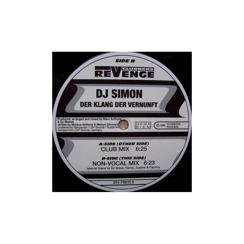 DJ Simon – Der Klang Der Vernunft