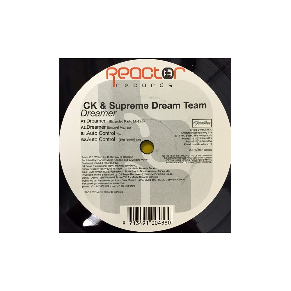 CK & Supreme Dream Team – Dreamer