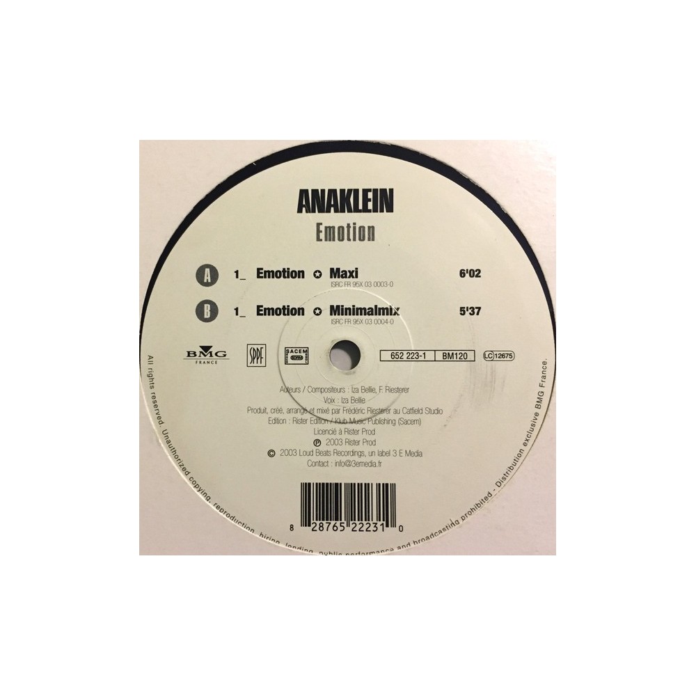 Anaklein – Emotion