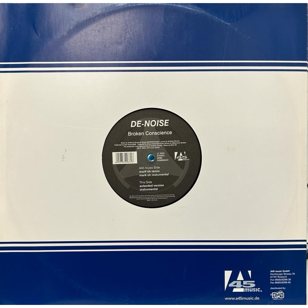 De-Noise – Broken Conscience