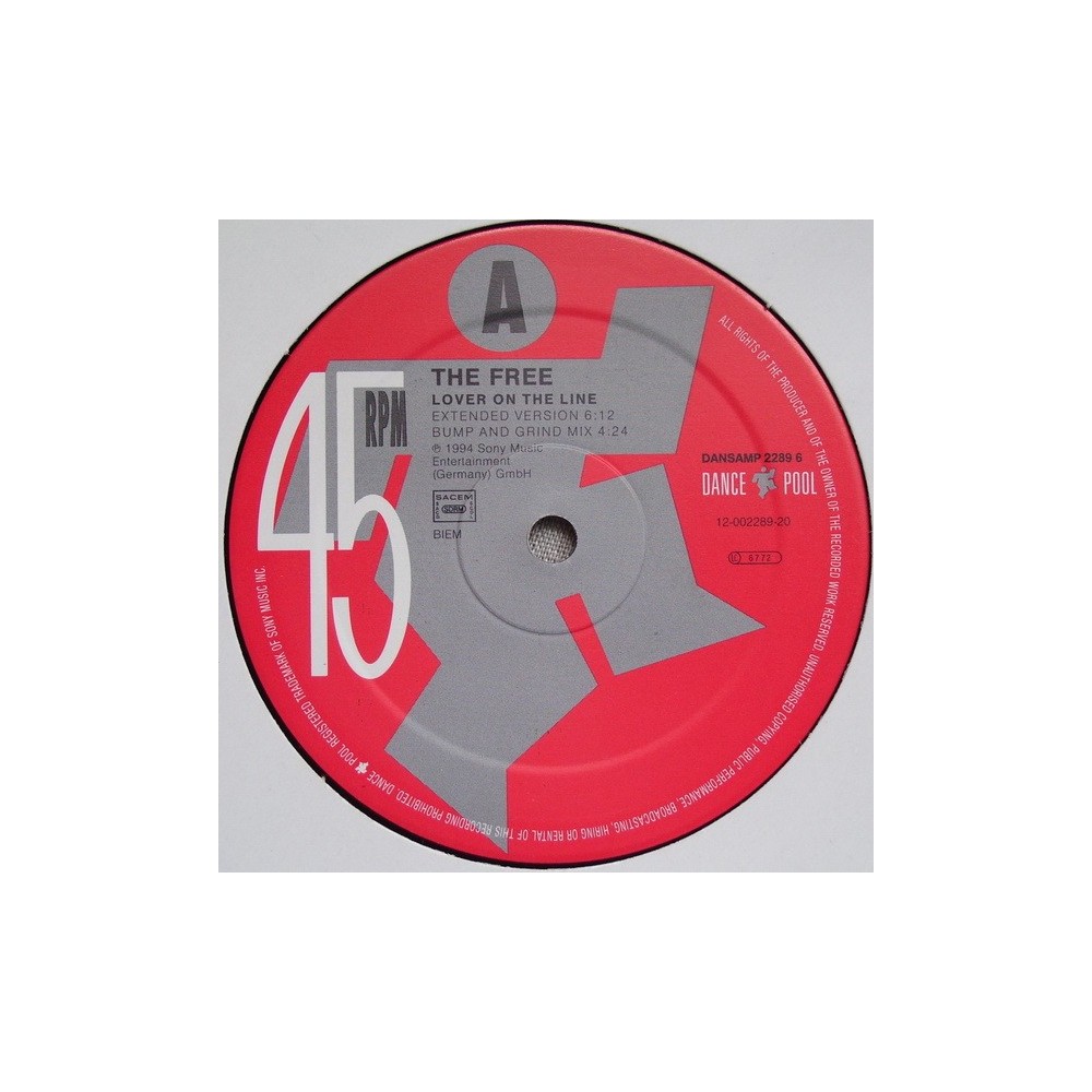 The Free-Lover On The Line(PELOTAZO¡¡  EDICIÓN ALEMANA,COPIA ÚNICA¡¡)