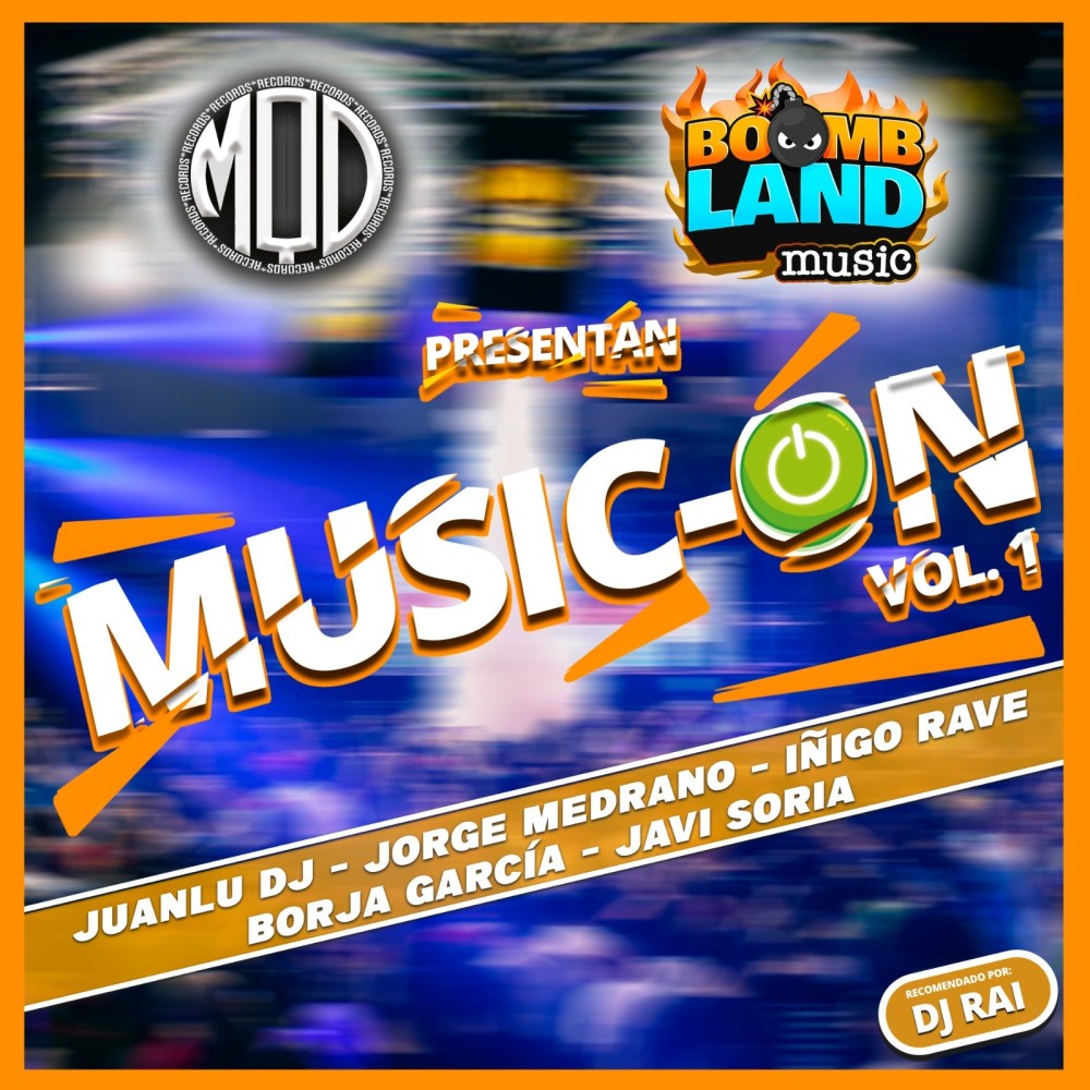 MQD & Boombland Music Presentan Music-On Vol.1(ÚLTIMAS UNIDADES)