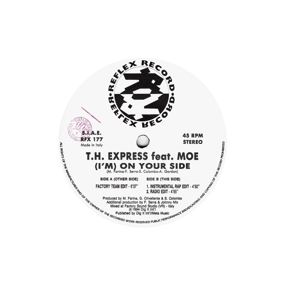 copy of TH Express ‎– I'm On Your Side