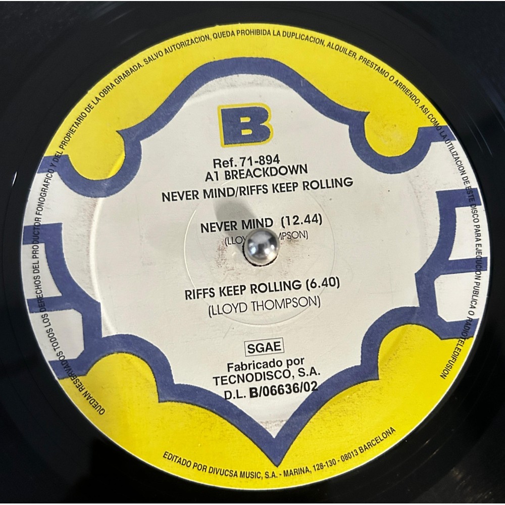 A1 Breakdown - Never Mind