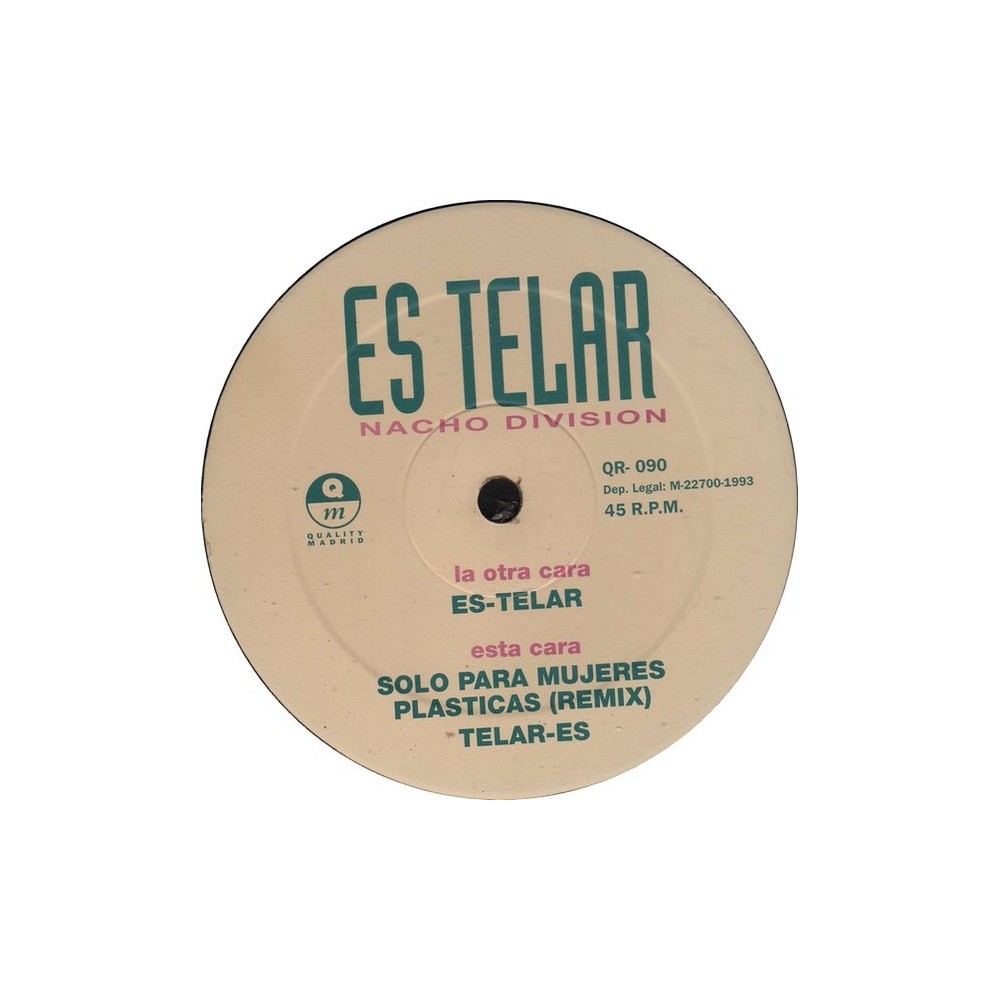 Nacho Division ‎– Es Telar