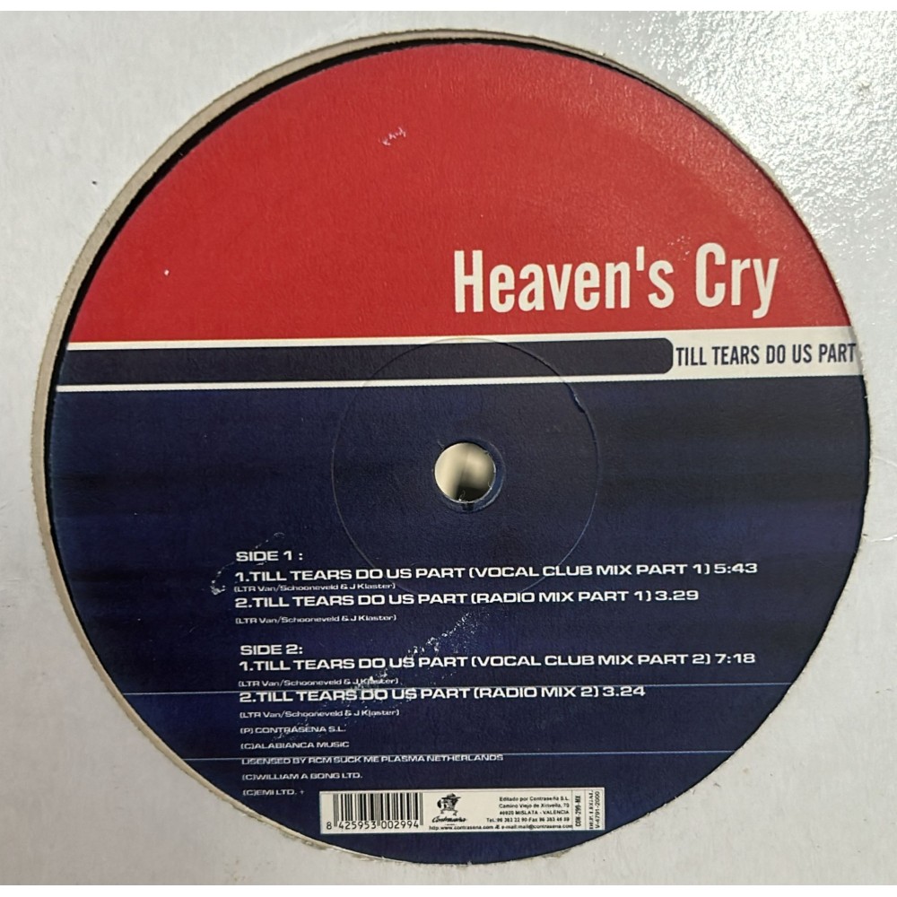 Heaven's Cry – Till Tears Do Us Part
