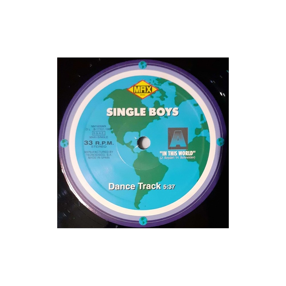 Single Boys ‎– In This World (BUSCADISIMO¡¡¡)