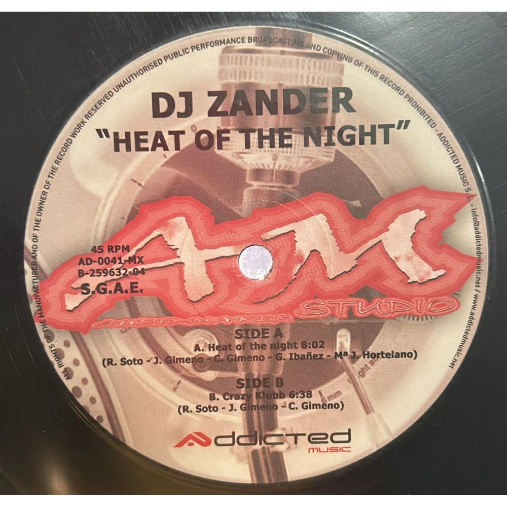 AM Studio Presents DJ Zander  - Heat Of The Night