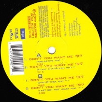Disc-O-Thek ‎– Don't You Want Me 97