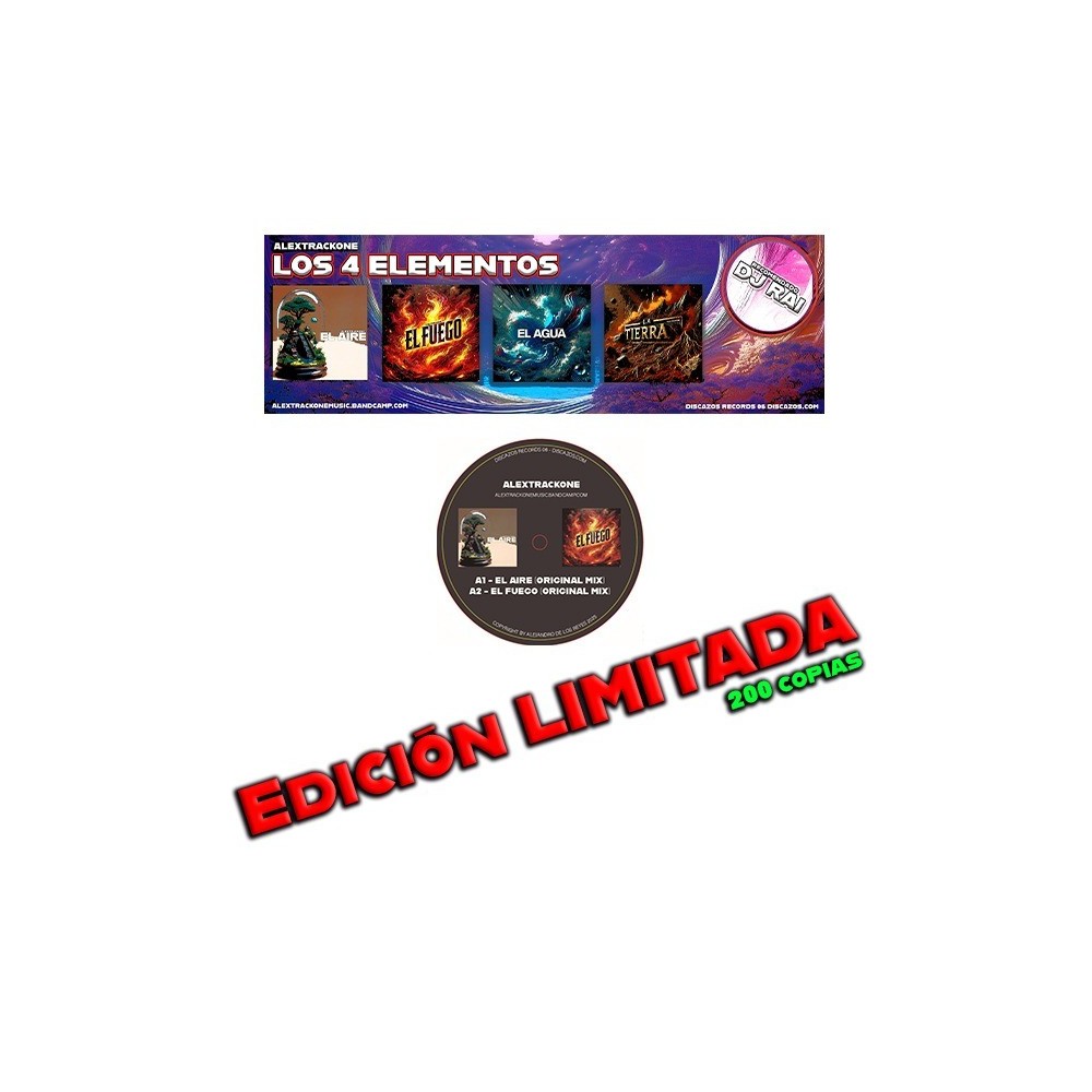 Alextrackone presenta Los 4 Elementos