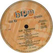 Club Corporation ‎– 4 Styles
