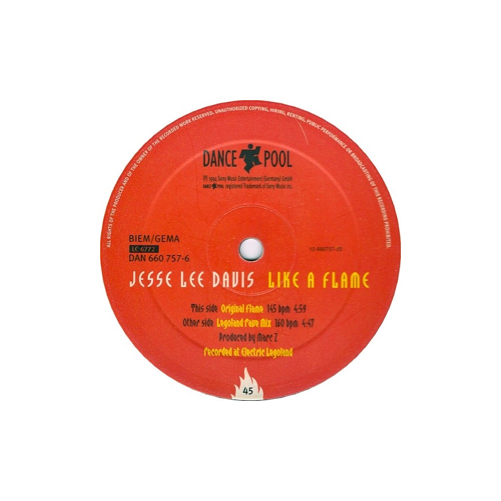 Jesse Lee Davis - Like A Flame