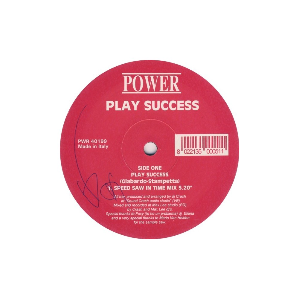 DJ Crash - Play Success (EL DISCO DEL SERRUCHO¡¡¡ ORIGINAL¡¡ BUSCADISIMO¡¡)