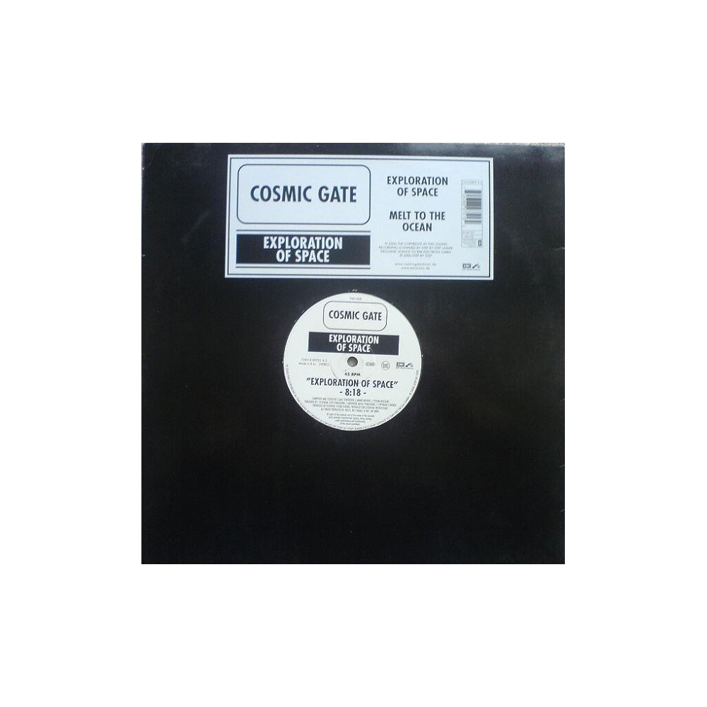 Cosmic Gate ‎– Exploration Of Space / Melt To The Ocean (EMI ELECTROLA)