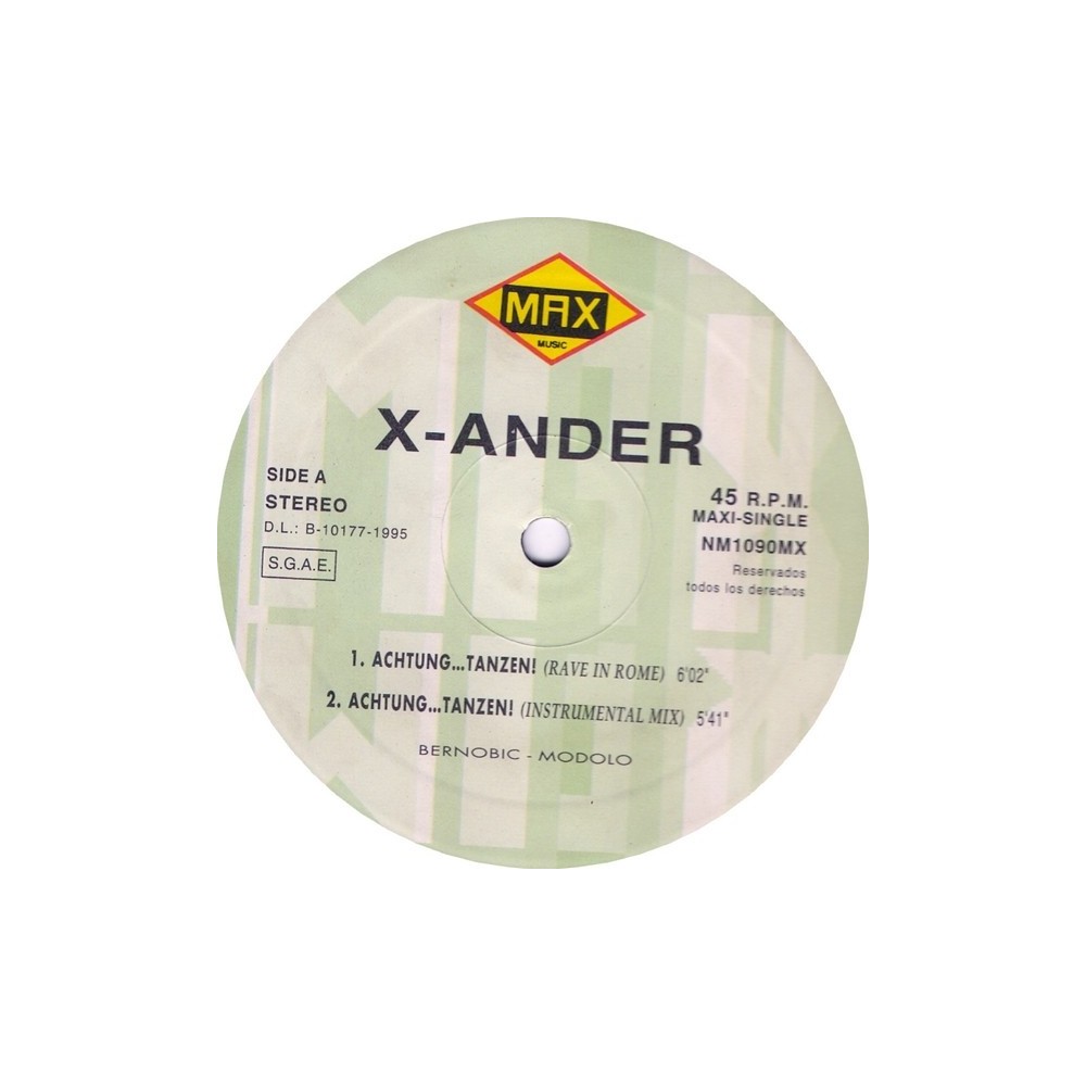 X-Ander ‎– Actung Tanzen