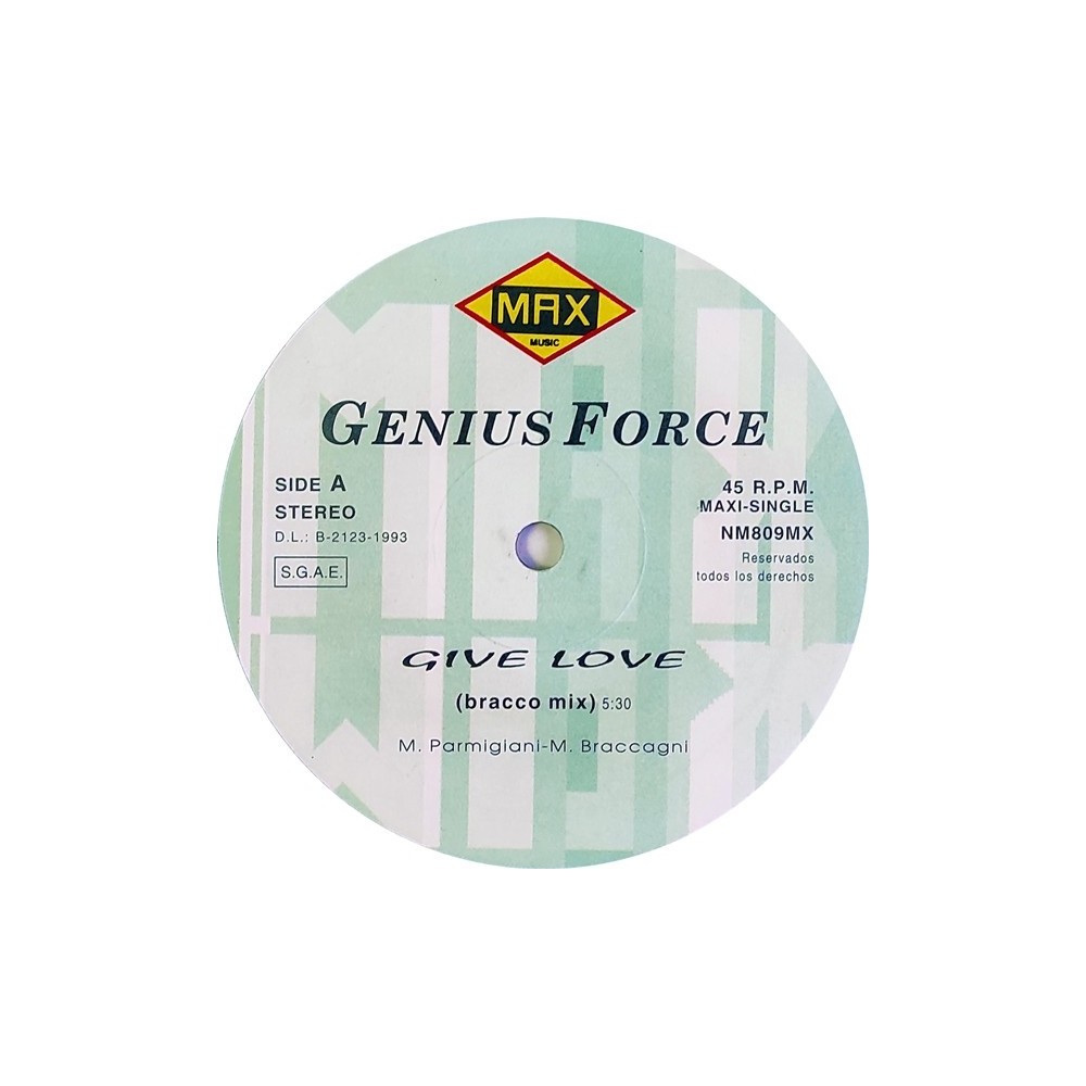 Genius Force – Give Love (MAX MUSIC)