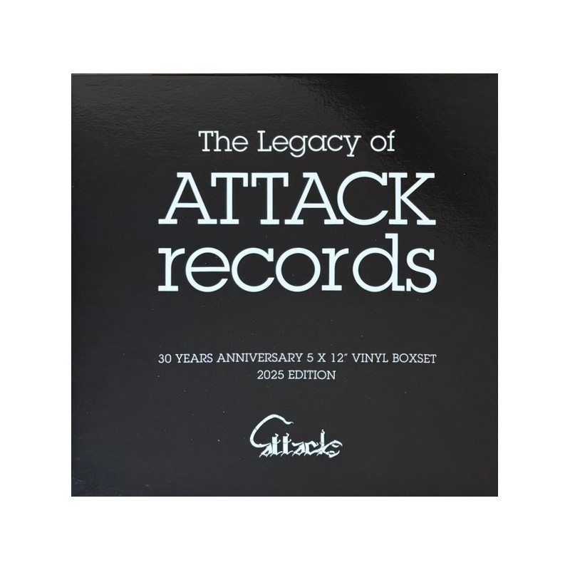 Emmanuel Top – The Legacy Of Attack Records (30 Years Anniversary 5 x 12" Vinyl Boxset 2025 Edition)