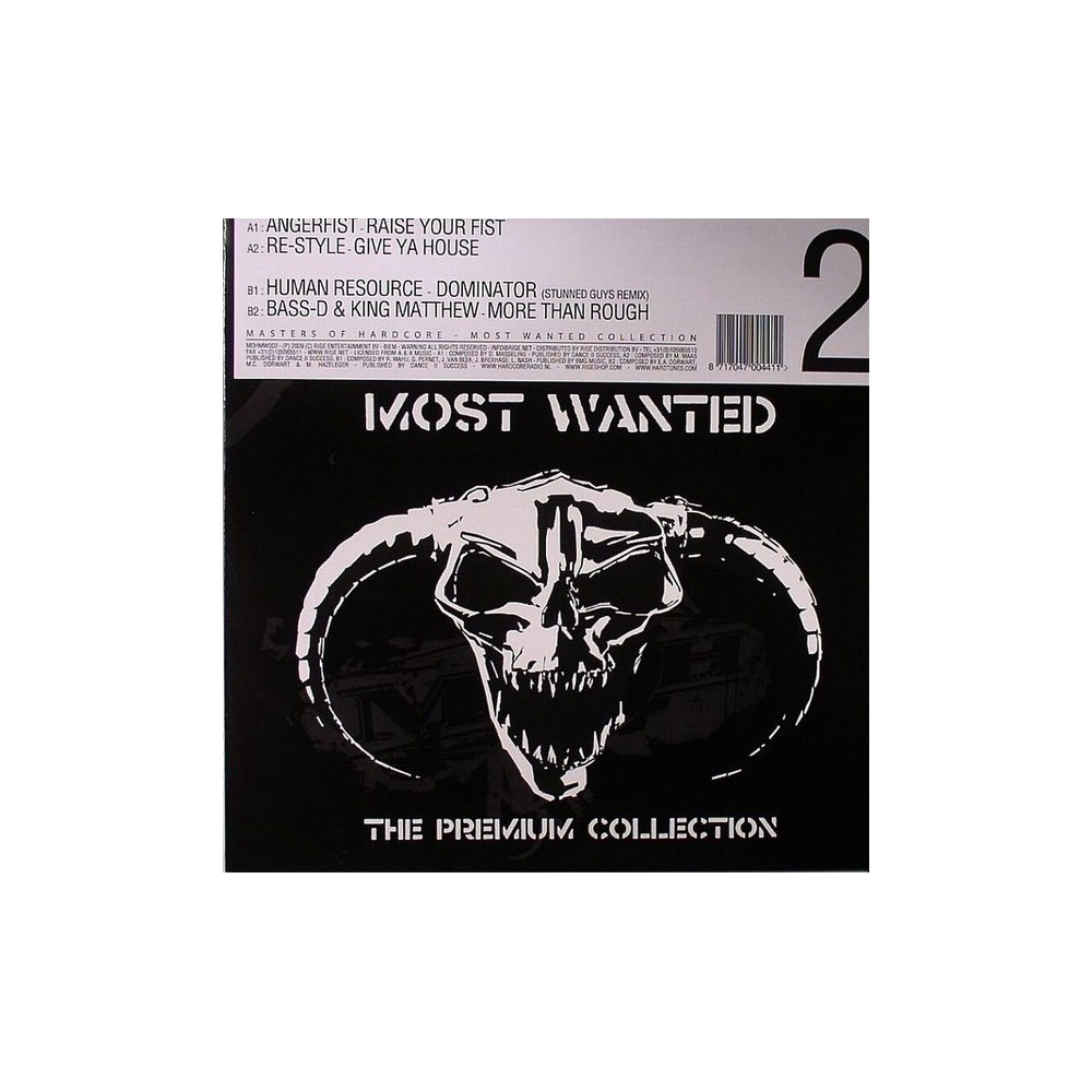 Masters Of Hardcore - Most Wanted Collection 2