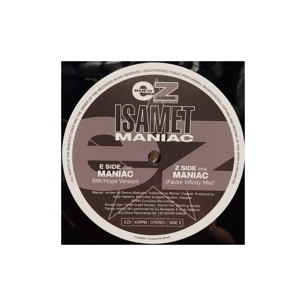 Isamet ‎– Maniac