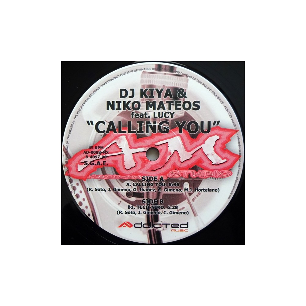 DJ Kiya & Niko Mateos - Calling You