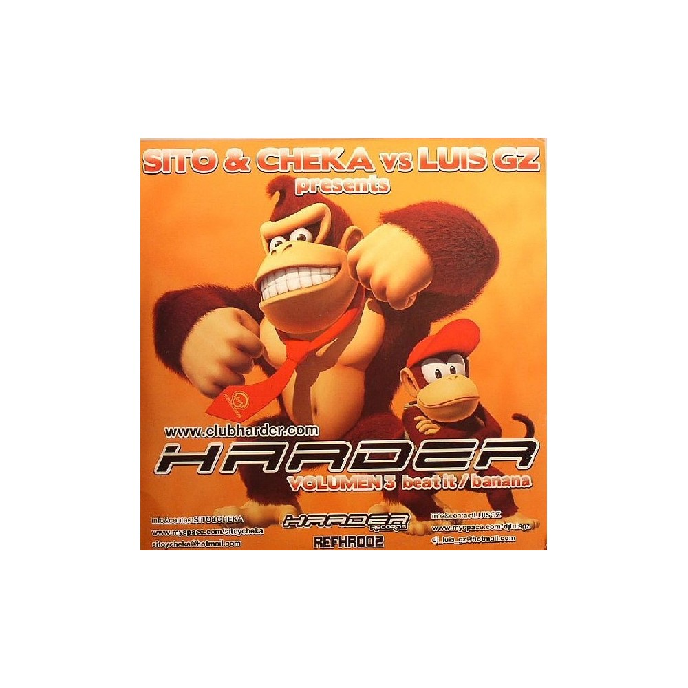 Sito & Cheka vs Luis GZ Presents Harder (2) / DJ Chetxu & Sebas DJ – Vol. 3 / Nenu