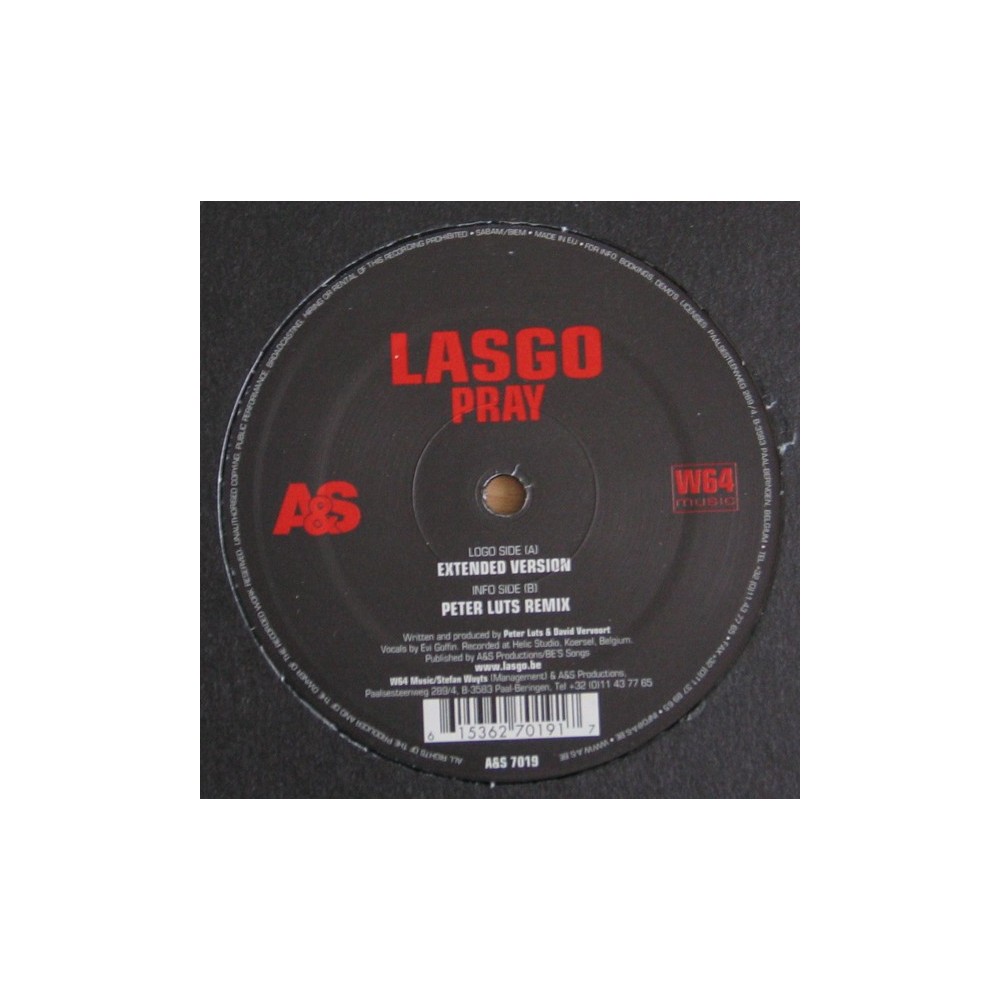 Lasgo ‎– Pray (Antler Subway)