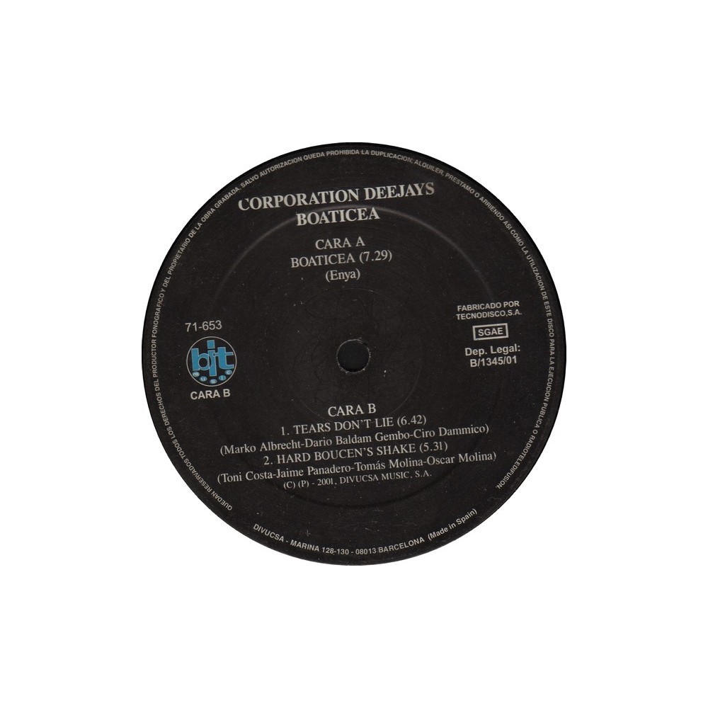 Corporation Deejays- Boaticea