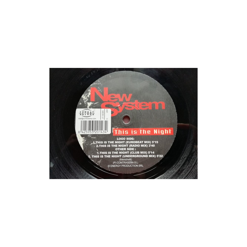 New  System - This Is The Night