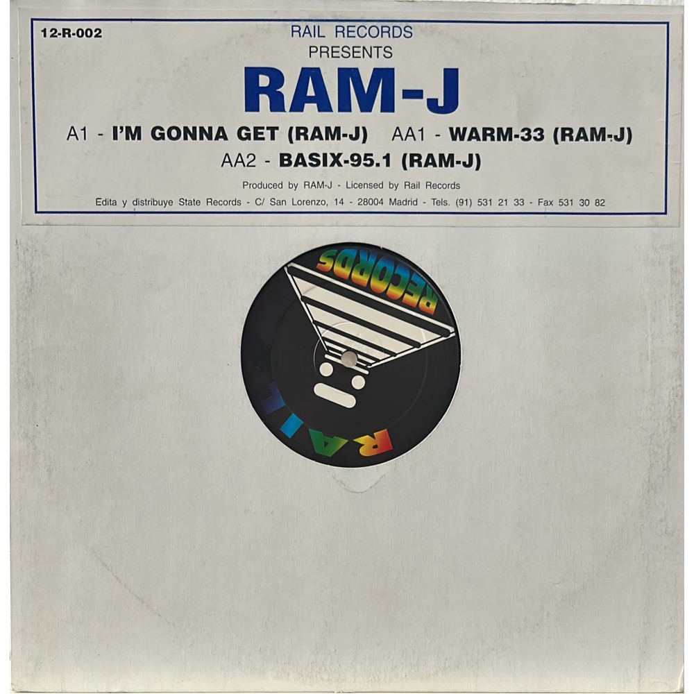 Ram-J ‎– I'm Gonna Get